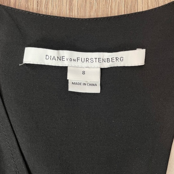 Diane Von Furstenberg Tabitha - Silk Blouse | Women 8 | Black - Picture 8 of 15